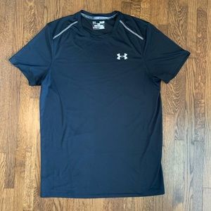 Under Armour Unisex Small Black T-Shirt
